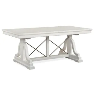 Heron Cove Wood Trestle Dining Table Base