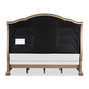 Marisol Fawn Queen Upholstered Sleigh Bed