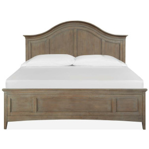 Paxton Place Wood King Panel Bed Footboard