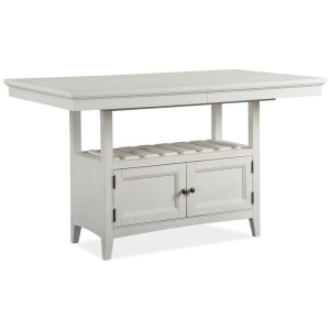 Heron Cove Wood Counter Dining Table Base