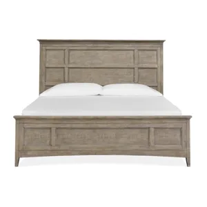 Paxton Place Wood Queen/King Panel Bed Regular Rails