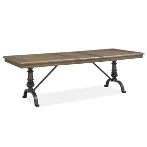 Roxbury Manor Rectangular Dining Table Top + Stretchers