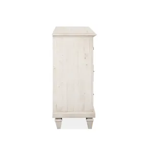 Newport Alabaster Drawer Dresser With Landscape Mirror