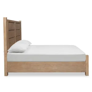 Plum Creek Sierra Brown California King Panel Storage Bed