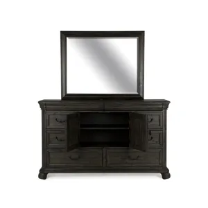 Bellamy Drawer Dresser with Landscape Mirror