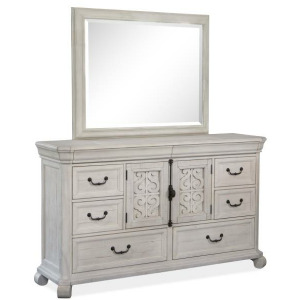 Bronwyn Drawer Dresser with Landscape Mirror
