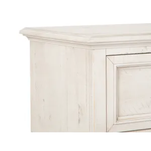 Newport Alabaster Drawer Dresser With Landscape Mirror
