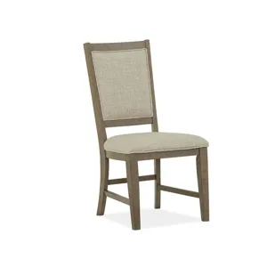 Paxton Place Step Up Side Chair w/Upholstered Seat & Back (2/ctn)