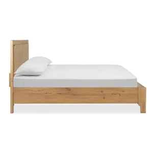 Davenport Rustic Caramel California King Panel Bed