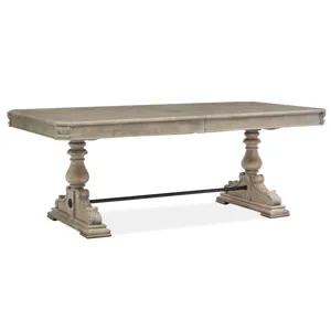 Marisol Wood Trestle Dining Table Base