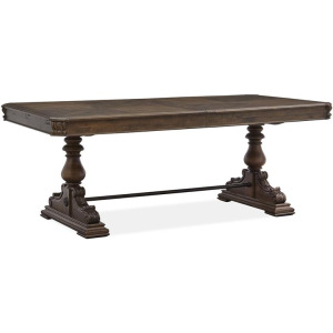 Durango Wood Trestle Dining Table Base