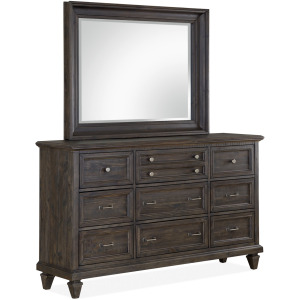 Calistoga Drawer Dresser with Landscape Mirror