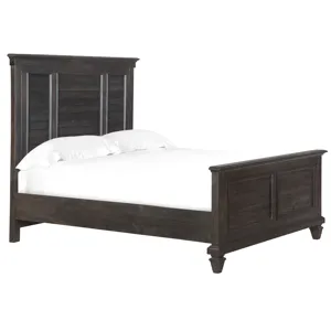 Calistoga Complete King Shutter Panel Bed
