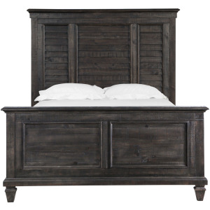 Calistoga Complete King Shutter Panel Bed