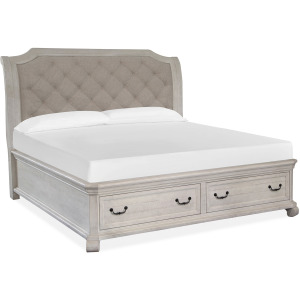 Bronwyn Complete King Sleigh Storage Bed