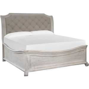 Bronwyn Complete King Sleigh Bed w/Shaped Footboard