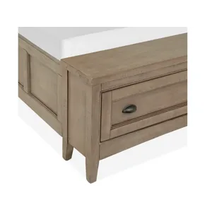 Paxton Place Complete Queen Lamp Panel Storage Bed