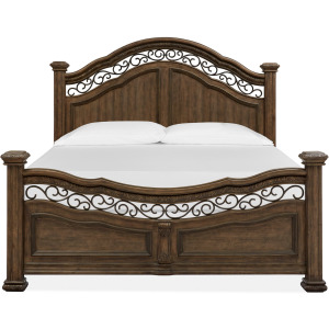 Durango Complete King Panel Bed