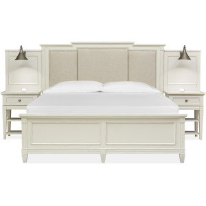 Willowbrook Complete King Wall Bed w/Upholstered HB