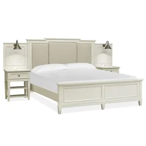 Willowbrook Complete King Wall Bed w/Upholstered HB