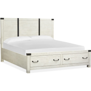 Chesters Mill Complete King Panel Storage Bed