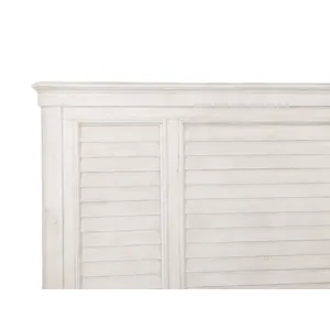 Newport Complete King Shutter Panel Bed