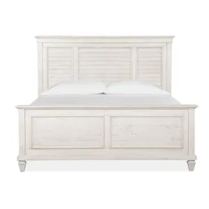 Newport Complete King Shutter Panel Bed