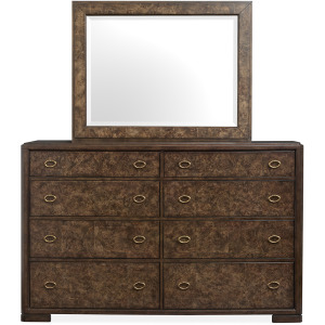 Rowan Drawer Dresser with Landscape Mirror