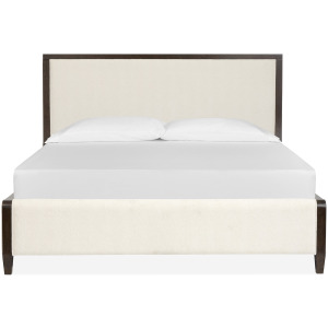Rowan Complete King Upholstered Panel Bed