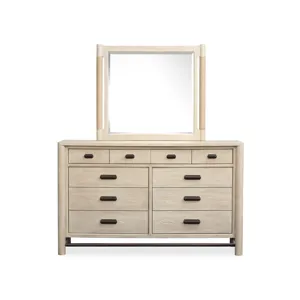 Sunset Cove Drawer Dresser with Landscape Mirror