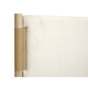 Sunset Cove Complete King Panel Bed w/Upholstered Headboard