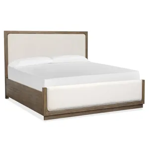 Westbourne Complete King Upholstered Panel Bed