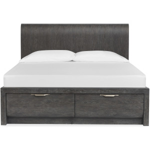 Kinsley Complete King Panel Storage Bed