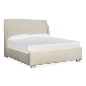 Lorelei Complete King Upholstered Sleigh Bed