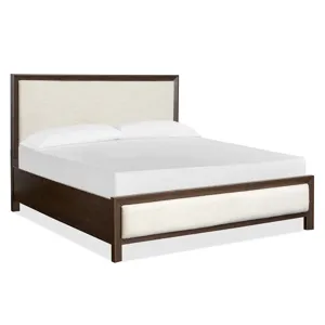 Llewellyn Complete King Upholstered Panel Bed