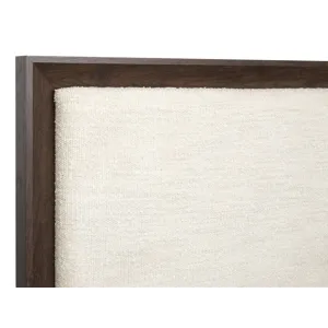 Llewellyn Complete King Upholstered Panel Bed