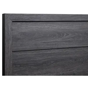 Merrifield - Black Complete King Panel Bed