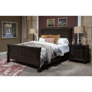 Havenbrook Complete King Panel Bed