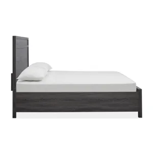 Merrifield Raisin Black Queen Panel Bed