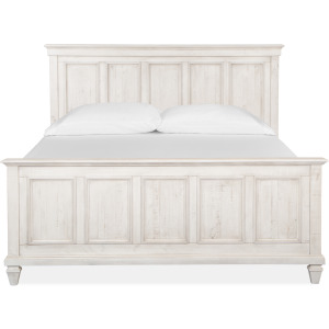 Newport Alabaster California King Panel Bed