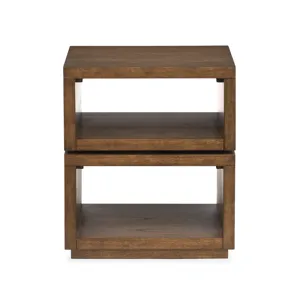 Newton Cinnamon Square End Table