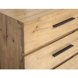 Davenport Rustic Caramel Double Drawer Dresser