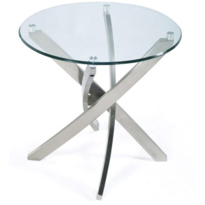 Zila Round End Table Base