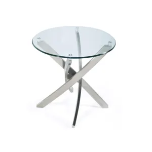 Zila Round End Table Base
