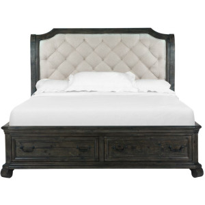 Bellamy Queen Bed Storage Footboard