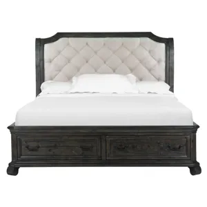Bellamy Queen Bed Storage Footboard
