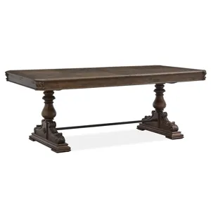 Durango Wood Trestle Dining Table Top