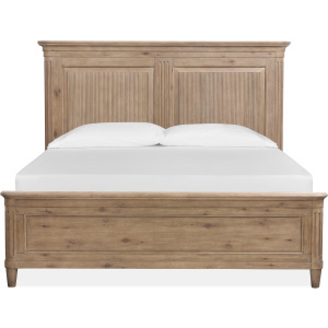 Harmony Heights Belgium Wheat California King Panel Bed