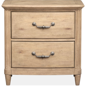 Harmony Heights Belgium Wheat Drawer Nightstand