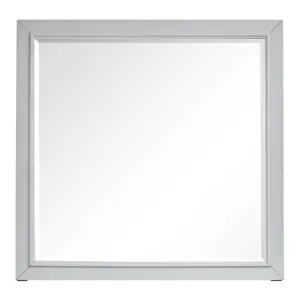 Charleston Harbor Gray Grey Drawer Dresser With Landscape Mirror